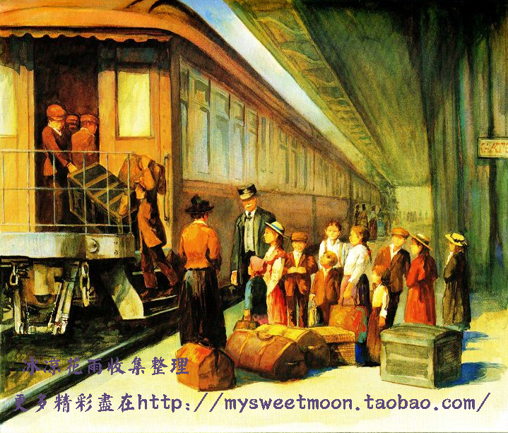 开往远方的列车 (01),绘本,绘本故事,绘本阅读,故事书,童书,图画书,课外阅读